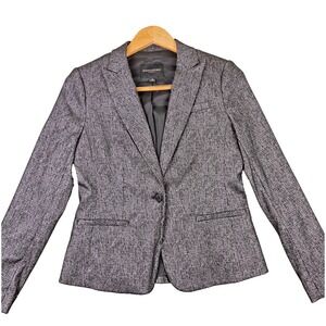 NWOT Banana Republic Bronze & Black Metallic Blazer‎ Size 4